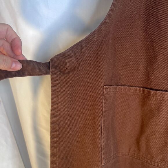 Halloween Apron Youth Child Williams Sonoma Cotton Brown Sturdy Pumpkin Cute - Picture 5 of 11